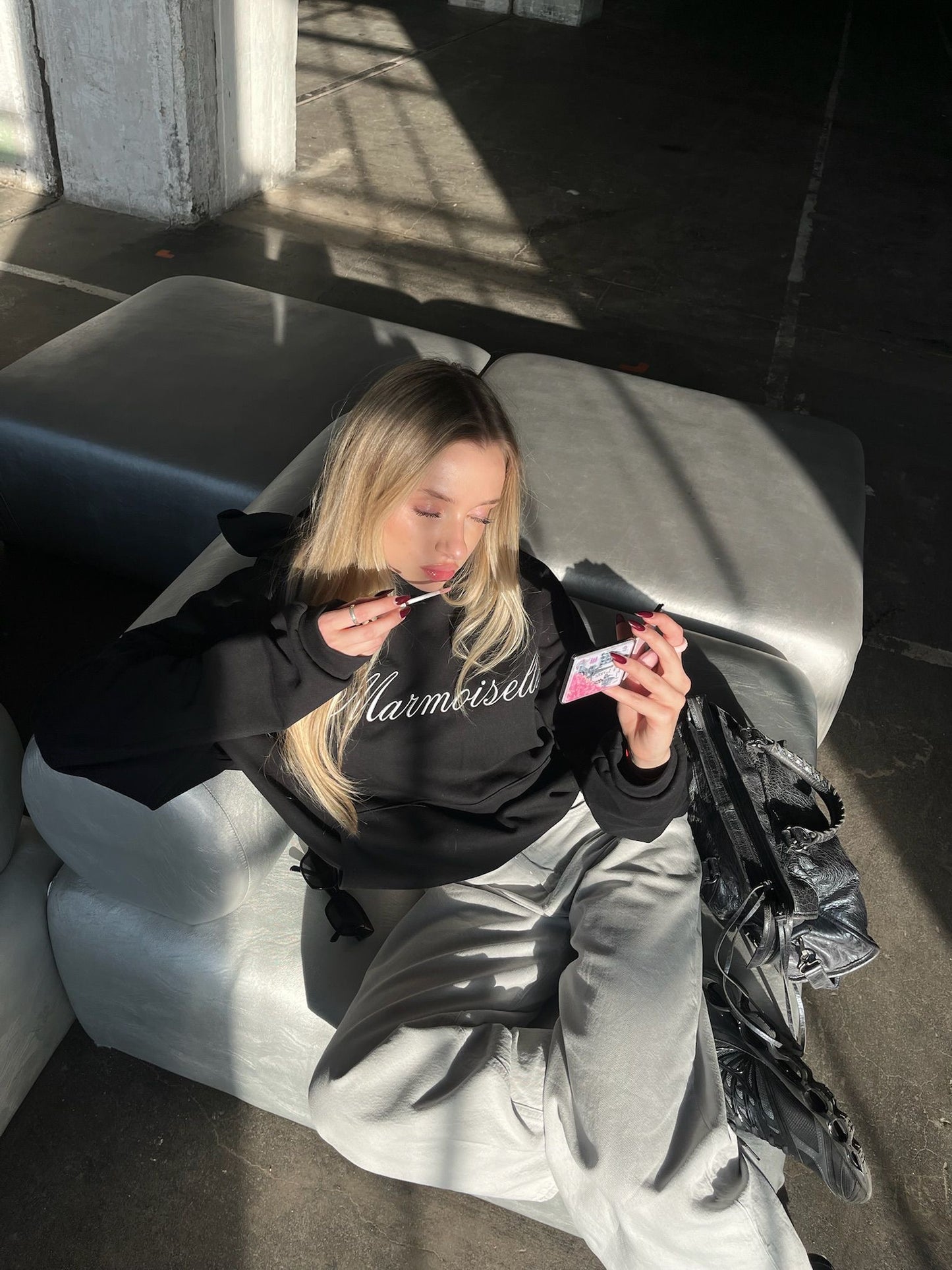 Black Oversized Hoodie