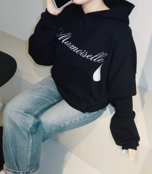 Black Oversized Hoodie